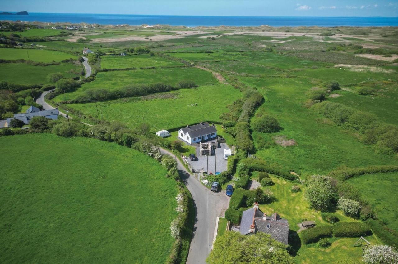 Dollars Cottage - 4 Bedroom Cottage - Llangennith Kültér fotó